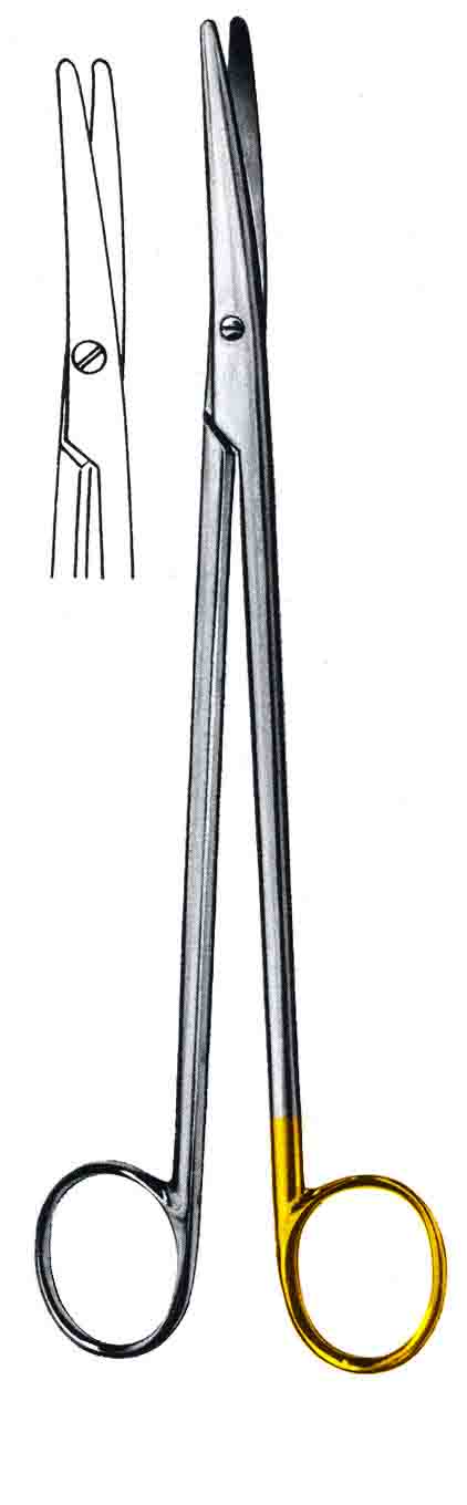 METZENBAUM MAKAS SÜPER KESKİN  EĞRİ 23CM